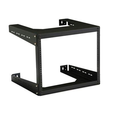 8U 18" Open Frame Wall Rack