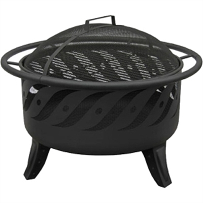 Firewave Fire Pit Black