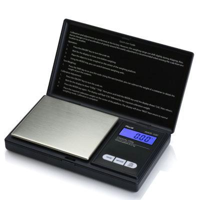 AWS Digital Pocket Scale Black
