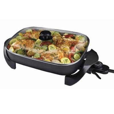 BD Electr Skillet 12"x15" Blk