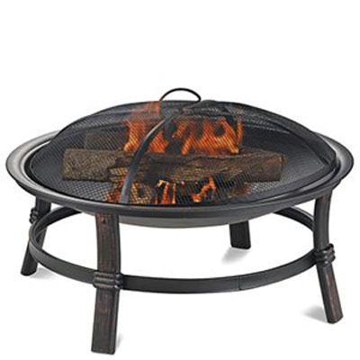 17"H Wood Burning Firebowl