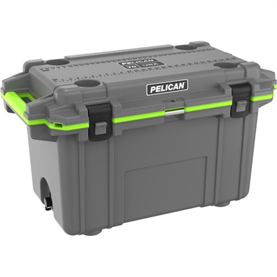 70Qt Elite Cooler Dkgry Grn