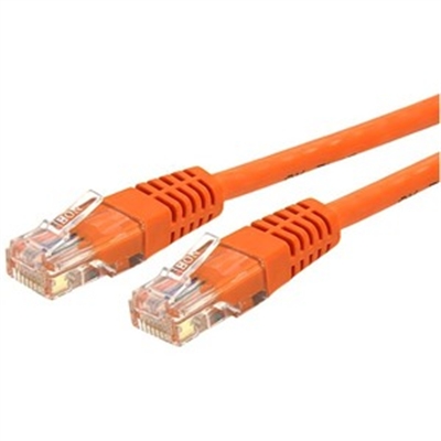 Orange Molded Cat6 Patch Cable