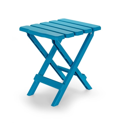 Plastic Folding Table Aqua