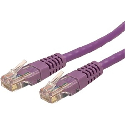 Purple Molded Cat6 Patch Cable
