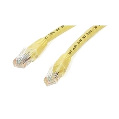 Yellow Molded Cat6 Patch Cable