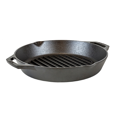 Lodge 12 " Cast Iron Grill Pan