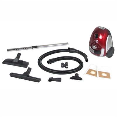Lilhepa Canister Vacuum Red